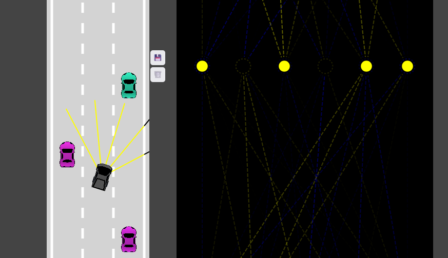 Self-driving car JavaScript project